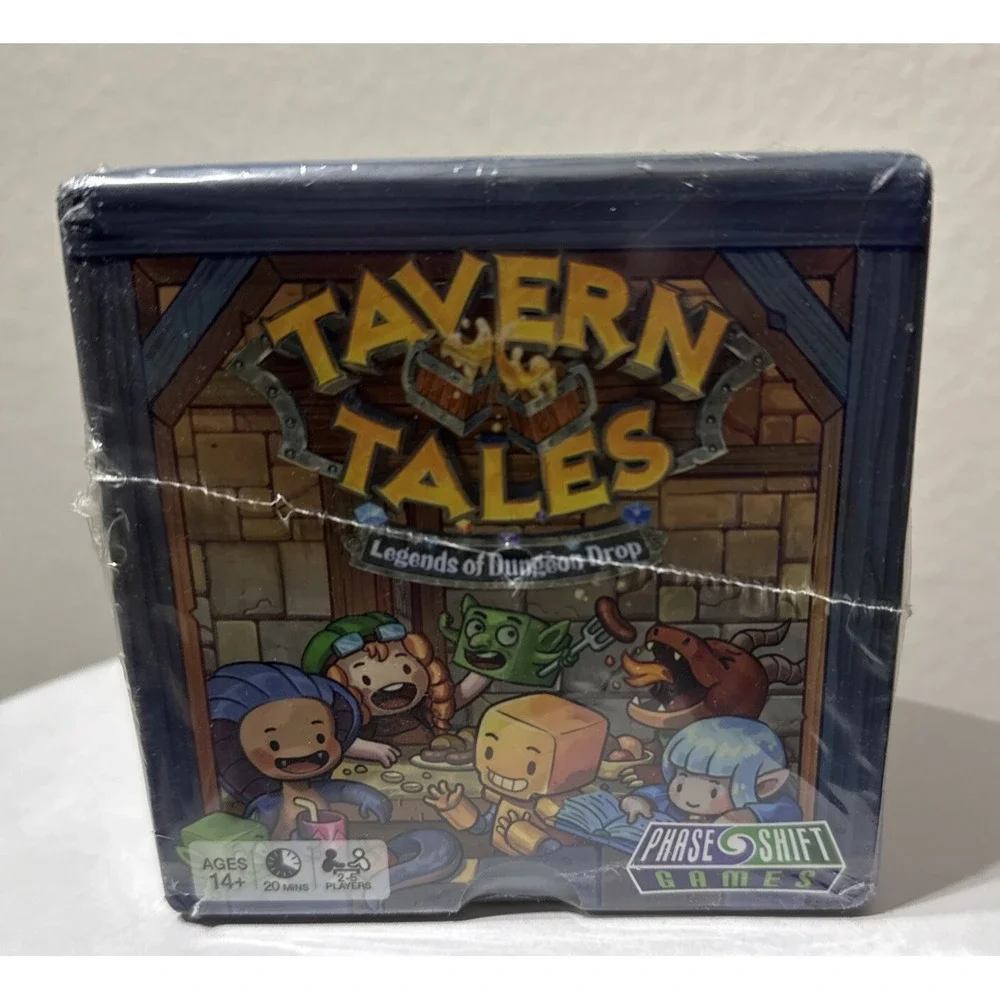2021 Phase Shift Games Tavern Tales: Legends of Dungeon Drop ~ SEALED Minor Flaw